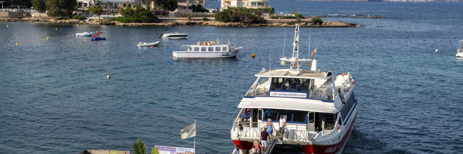 Veerboot richting Formentera