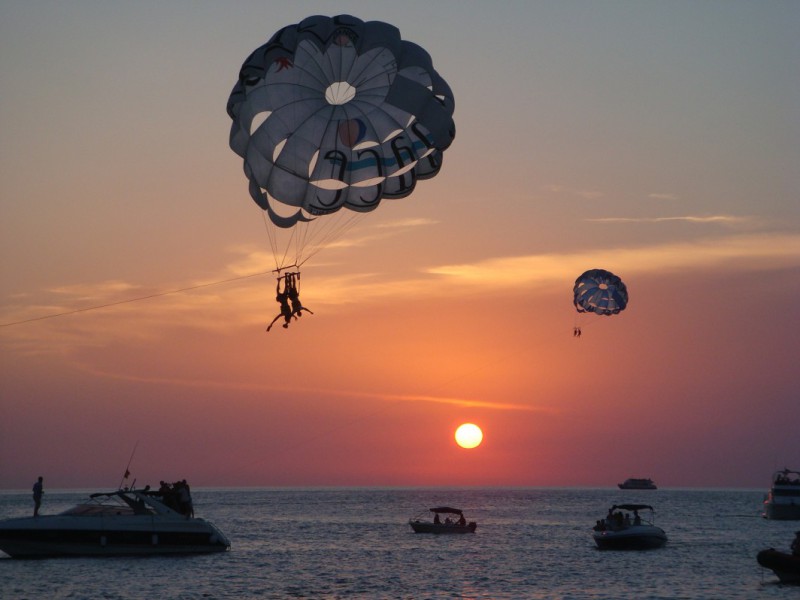 Activiteiten paragliden